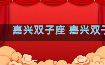嘉兴双子座 嘉兴双子楼